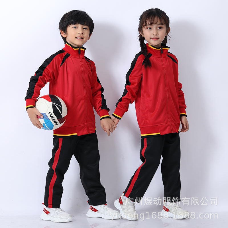 Sports Suit Men And Women Custom Football Training Coat Stand Collar Sports Zipper Suit Sports Coat - Image 3